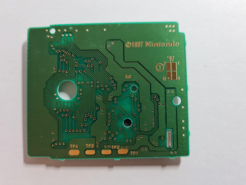 Bokujô Monogatari GB  JPN Back of the PCB