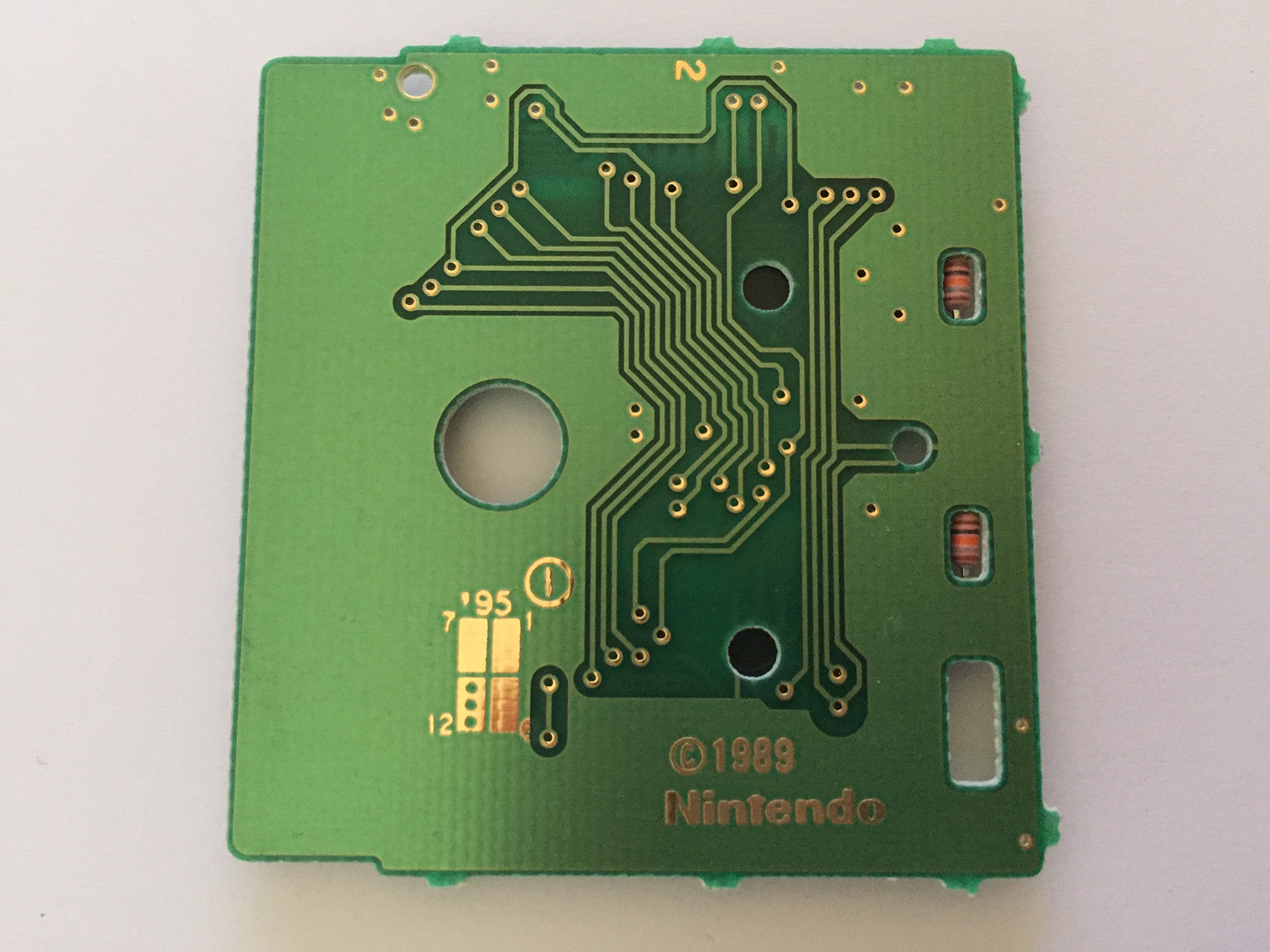 Casino Fun Pak GPS Back of the PCB