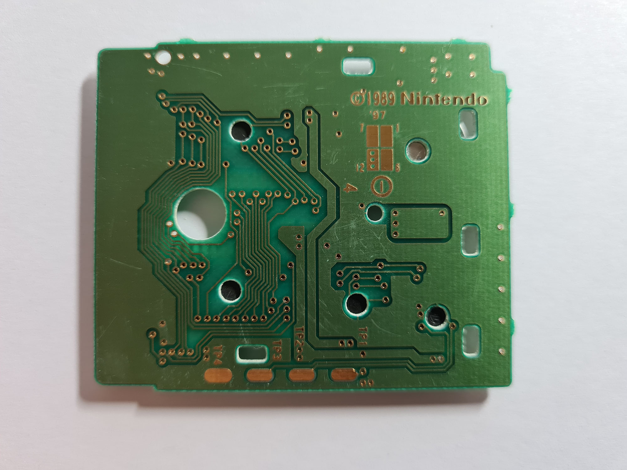 Game Boy Gallery 2 JPN Back of the PCB