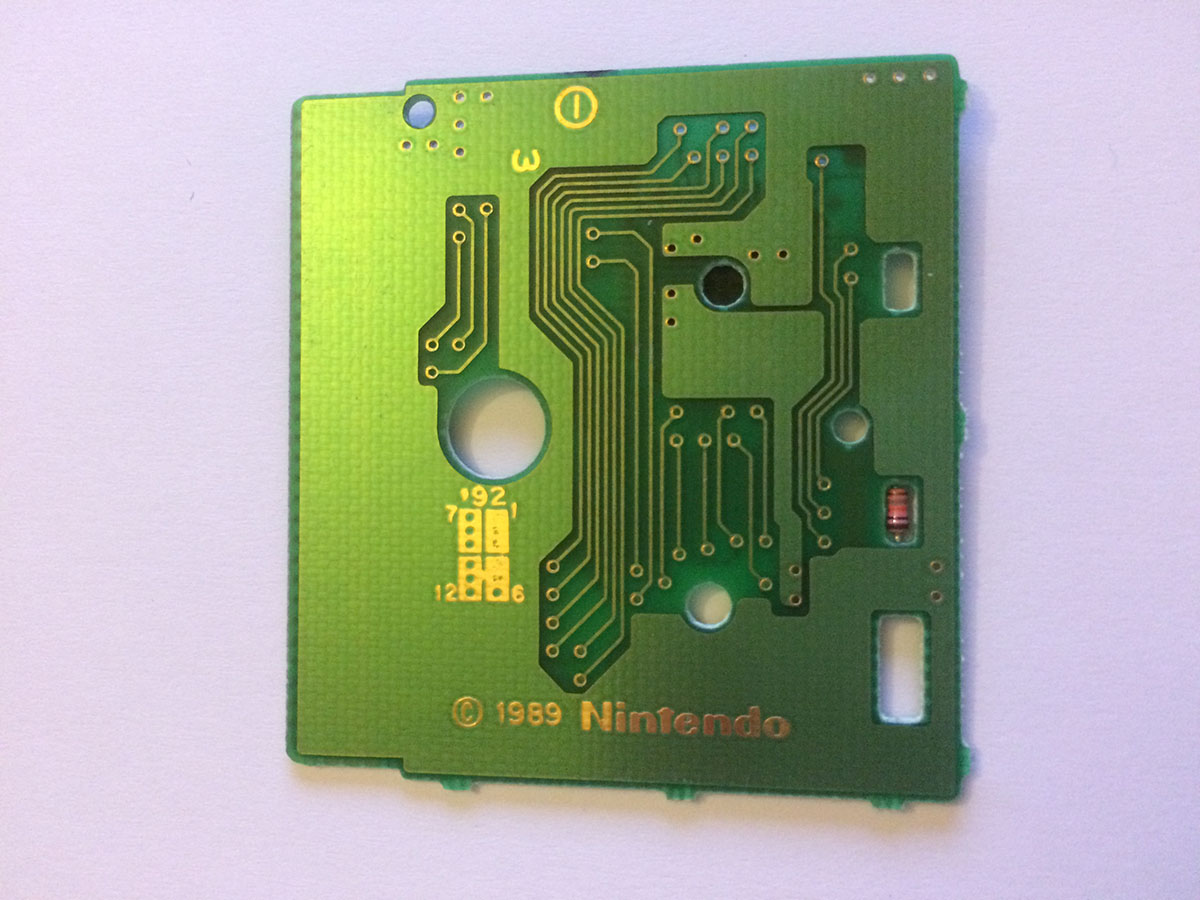 Castelian ITA Back of the PCB