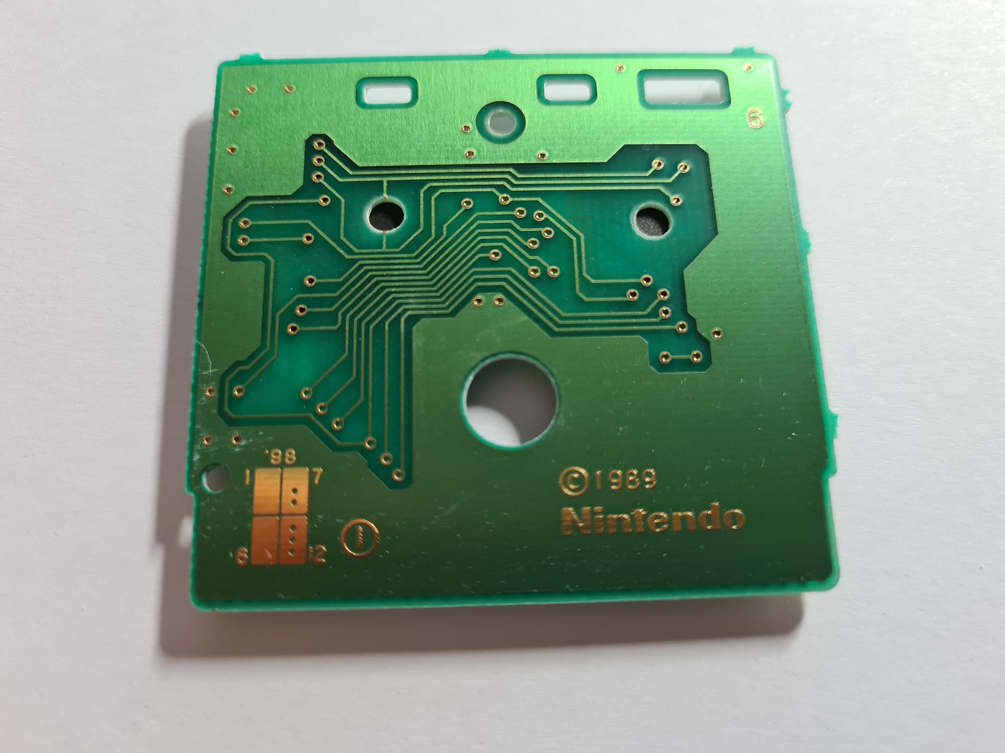 Detective Conan Giwaku no Gôka Ressha JPN Back of the PCB