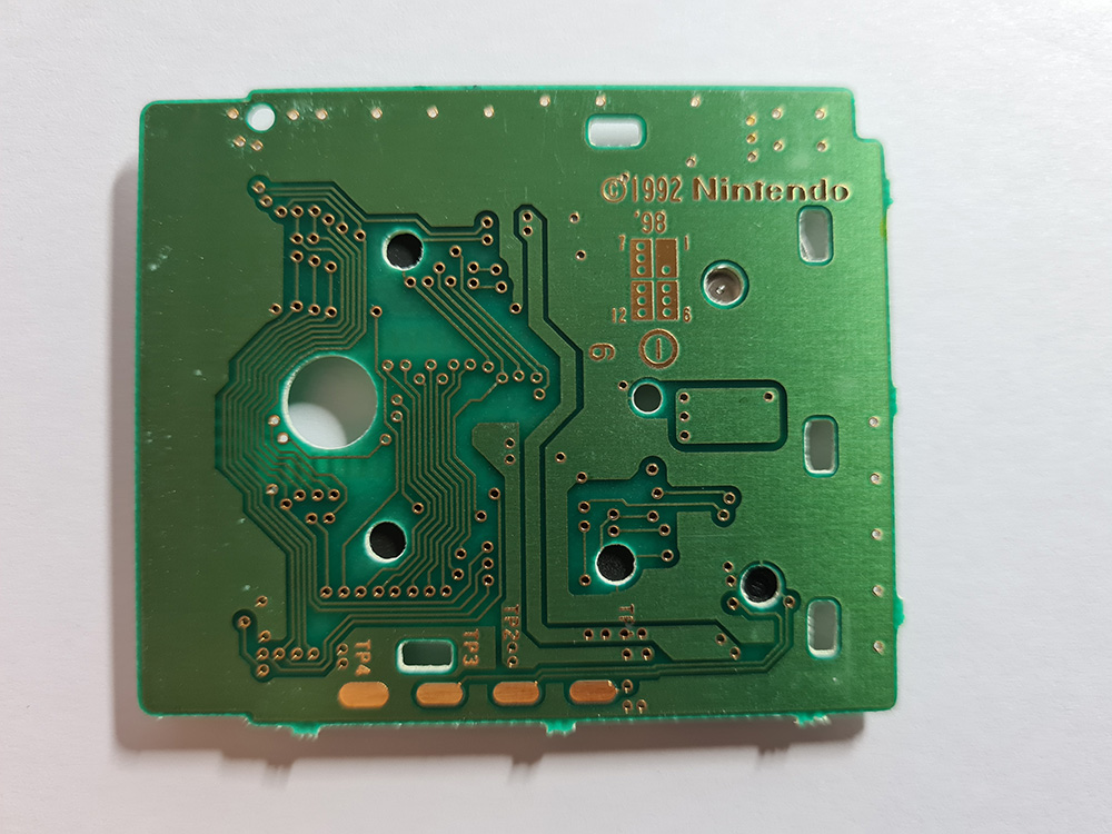 Power Pro GB JPN Back of the PCB