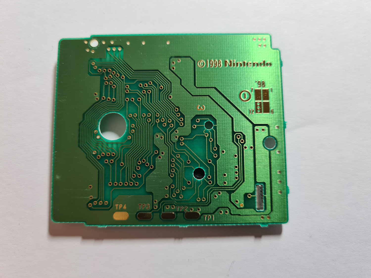 Shin Keiba Kizoku Pocket Jockey JPN Back of the PCB