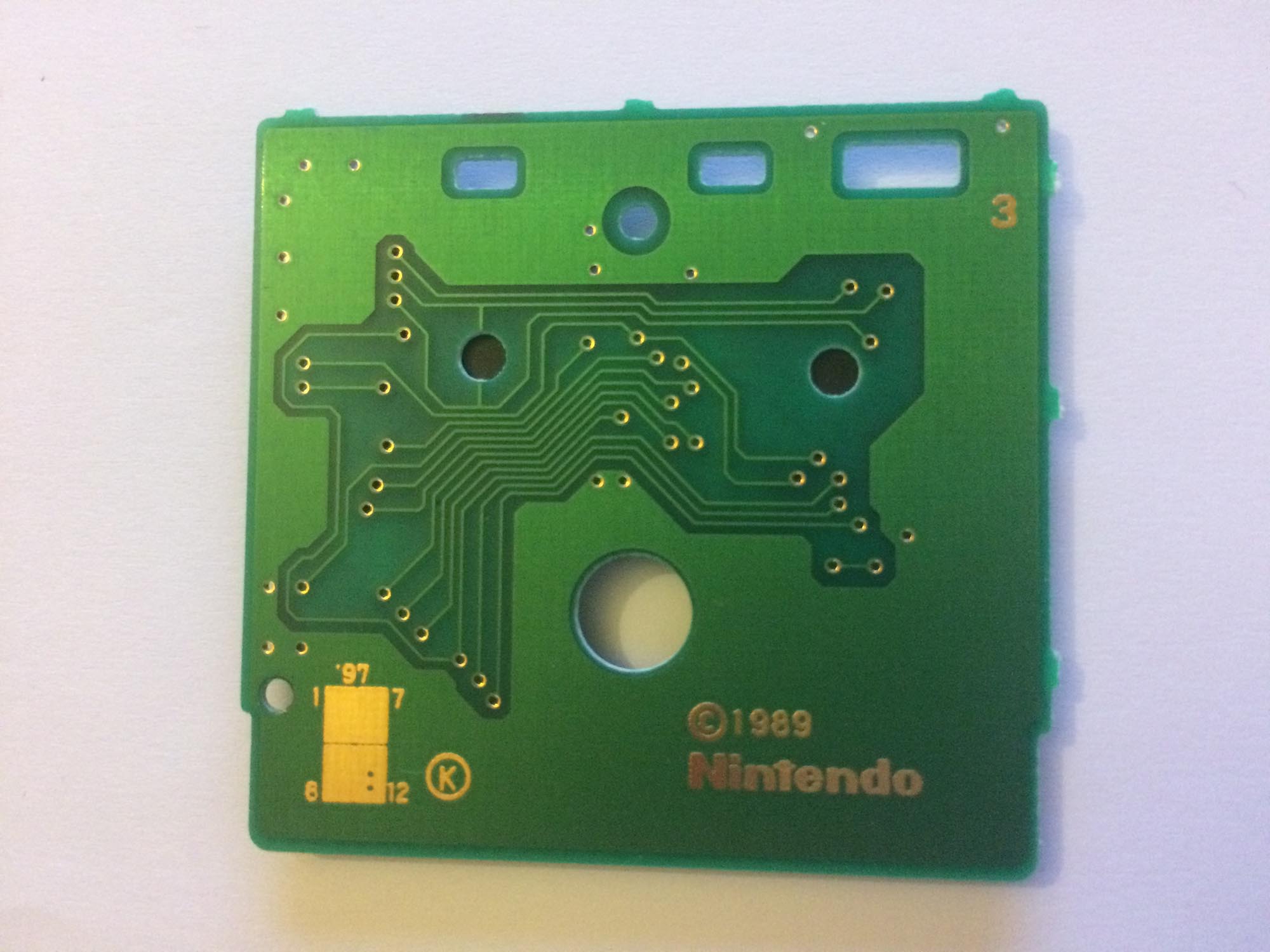 Die Maus NOE Back of the PCB