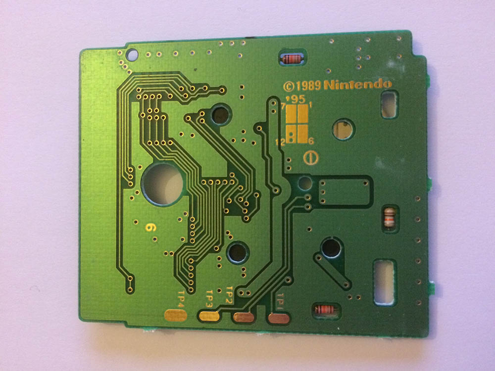 F-1 Race FRG-2 Back of the PCB