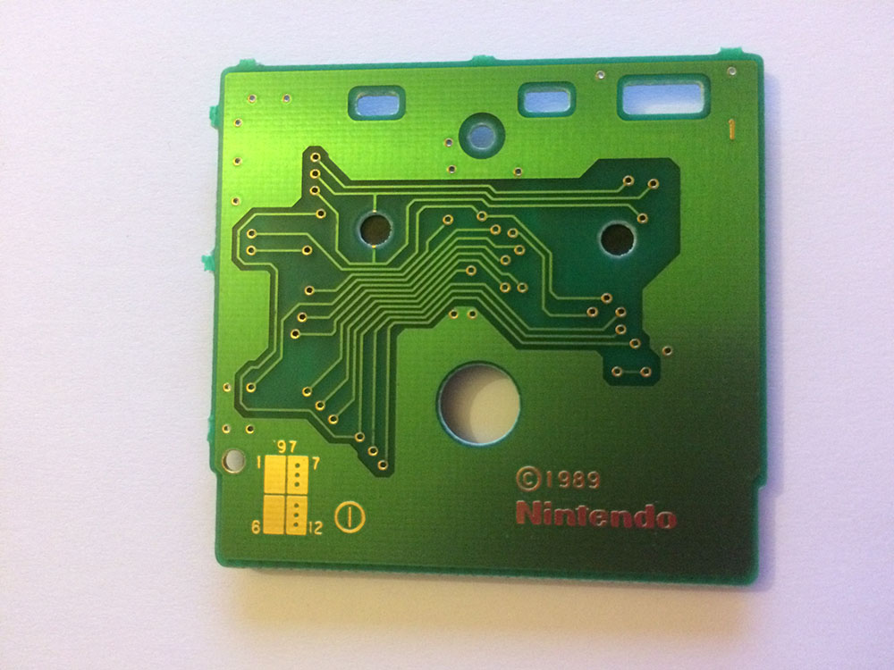 Jungle Boek (Disney’s) NHOL Back of the PCB