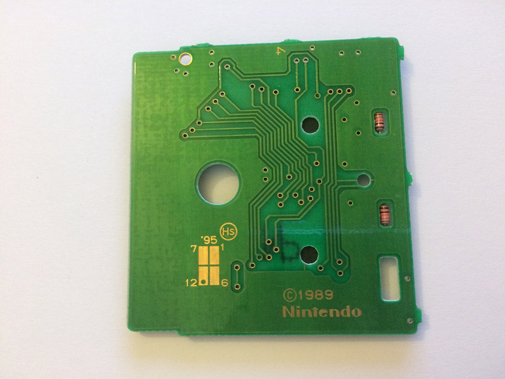 Le roi Lion (Disney) FRA Back of the PCB