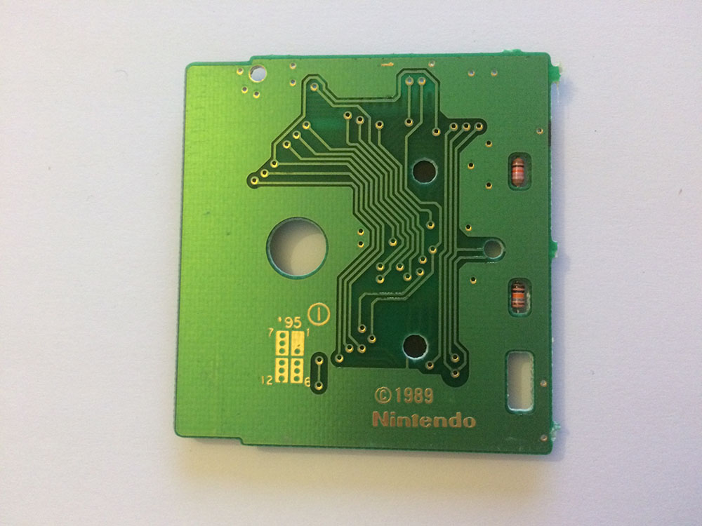 Livre de la Jungle (Disney le) FRA Back of the PCB