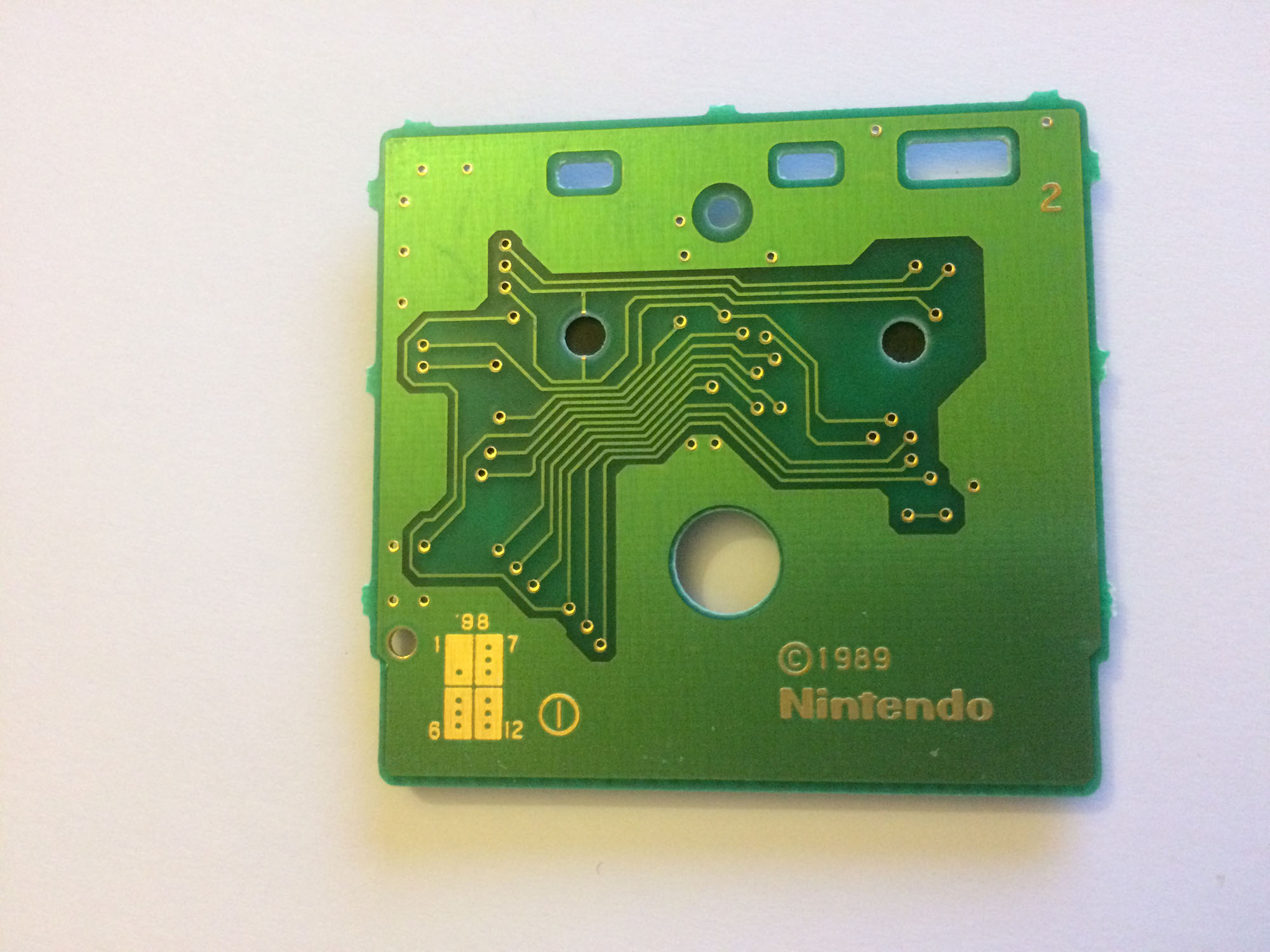 Mystical Ninja Starring Goemon EUR Back of the PCB