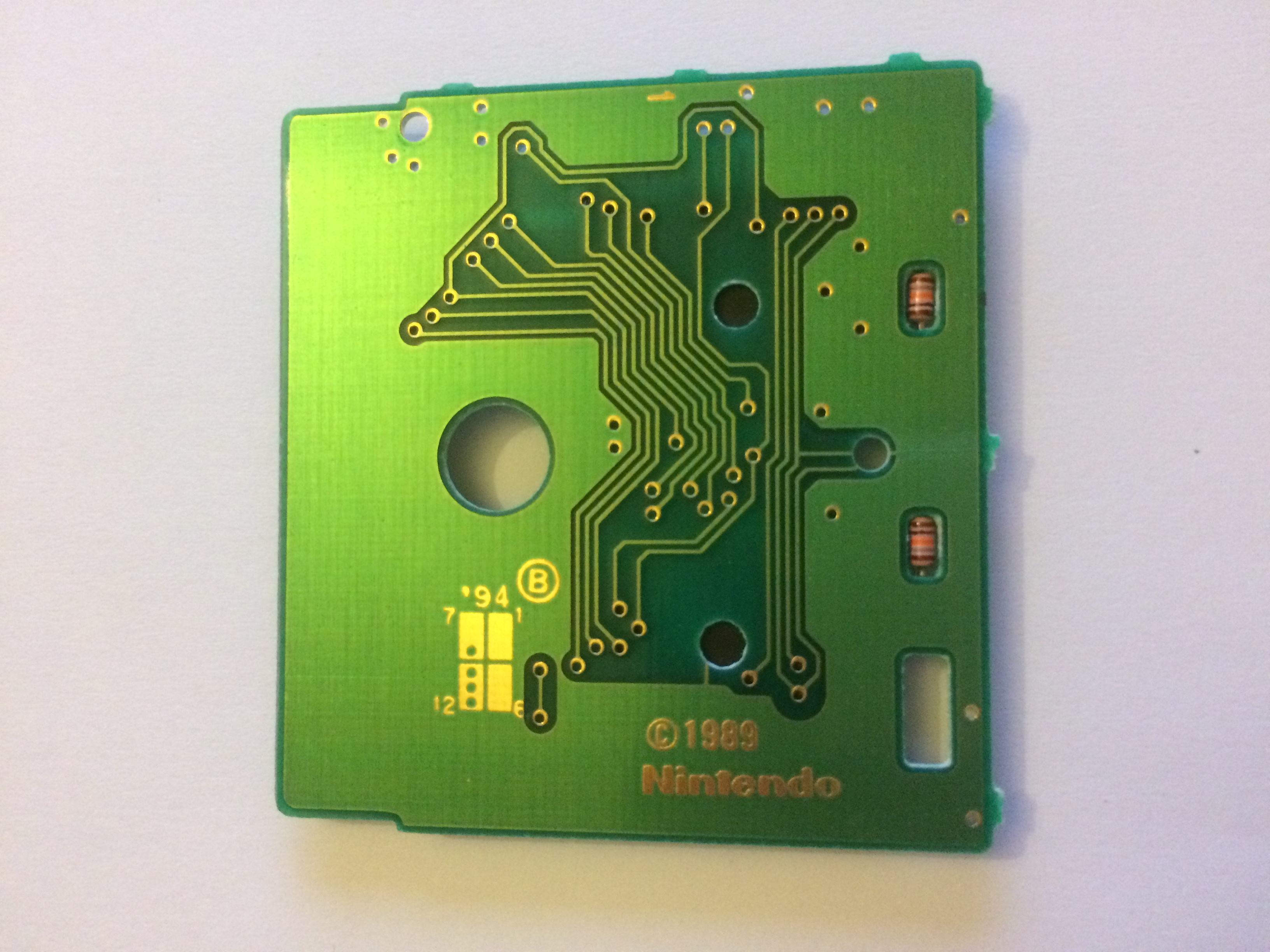 Choplifter III EUR Back of the PCB