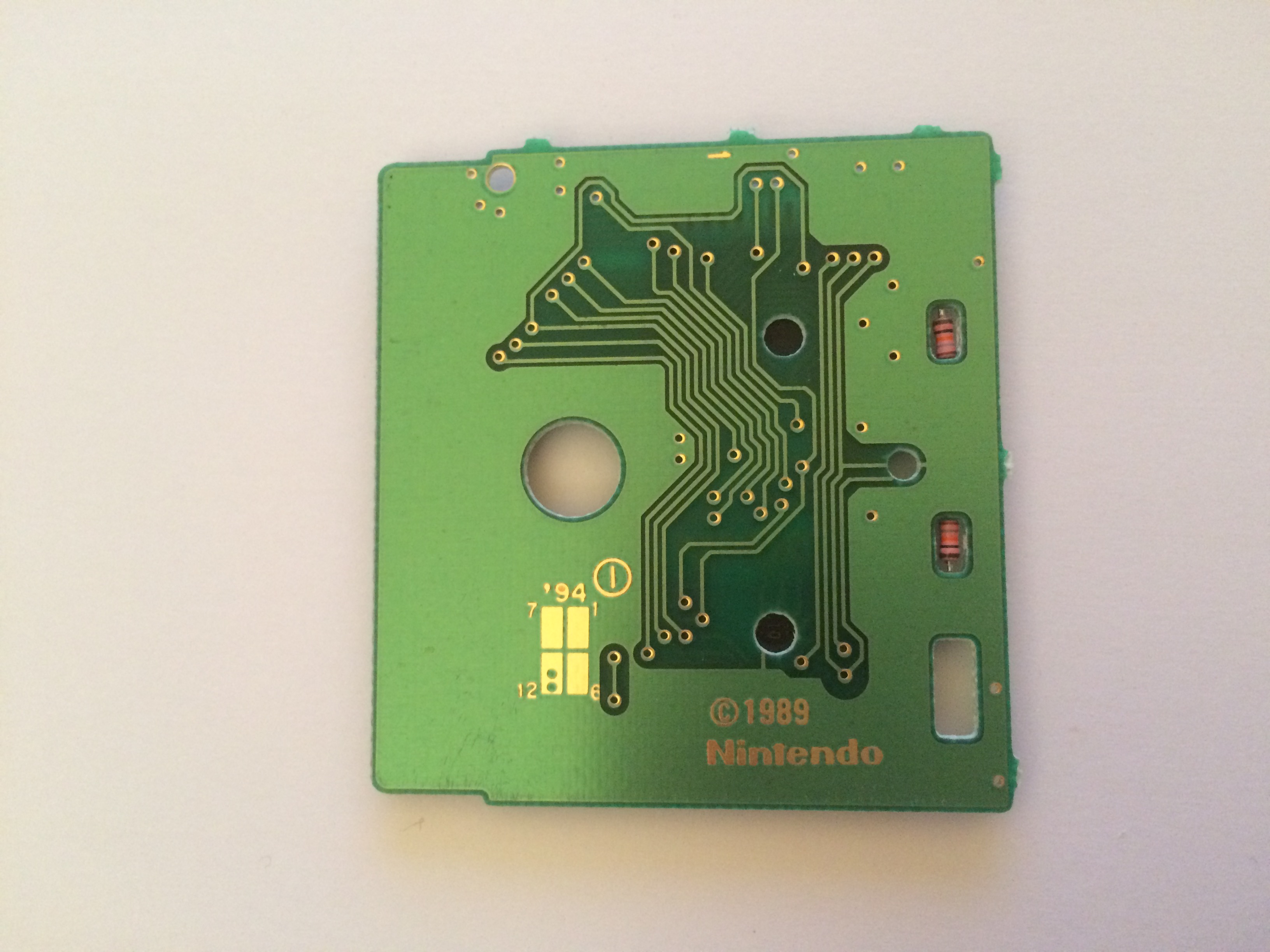 New Chessmaster (the) FAH Back of the PCB