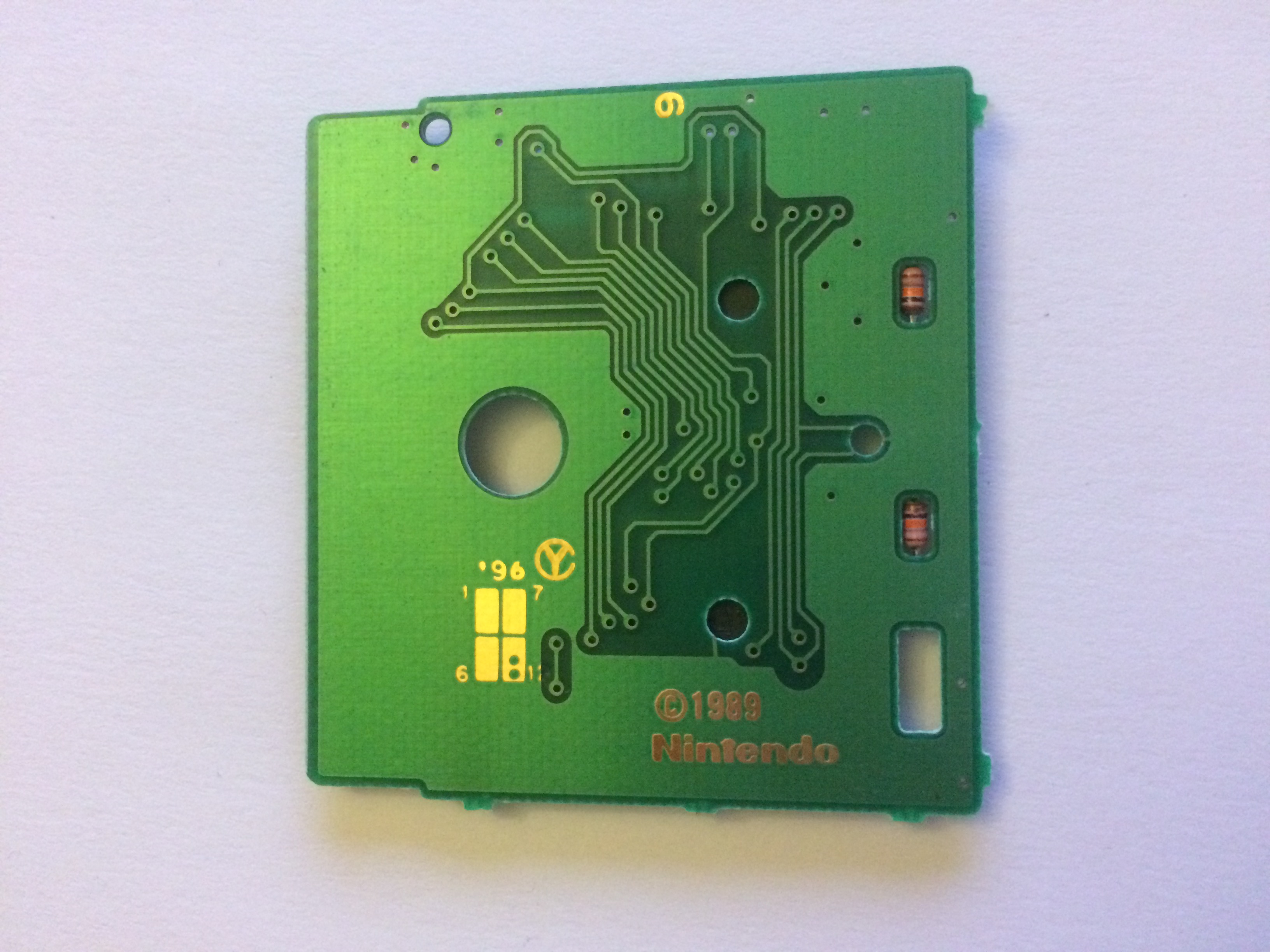 Indien dans la ville (Un) EUR-1 Back of the PCB