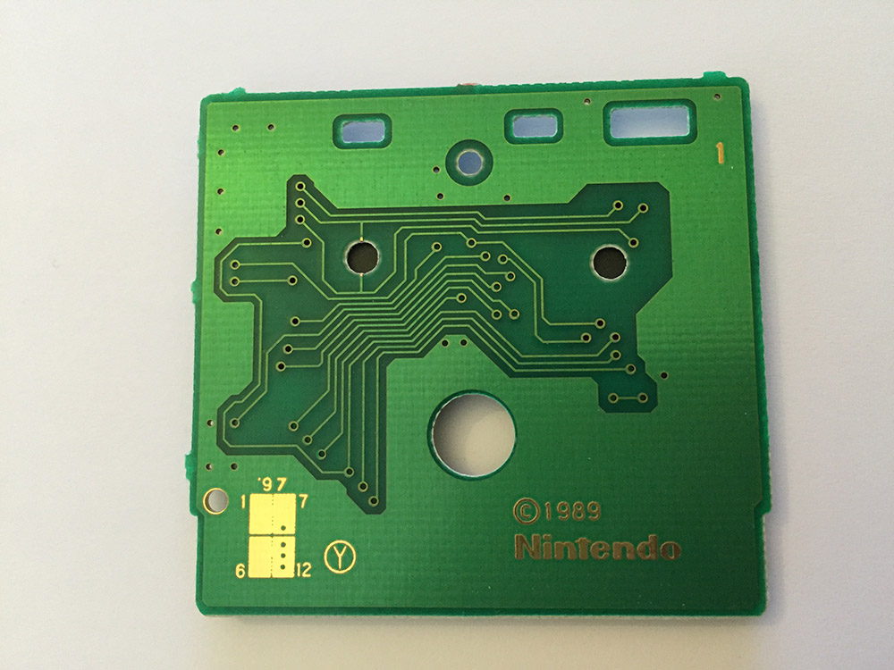 Hunchback of Notre Dame (Disney's the) UKV Back of the PCB