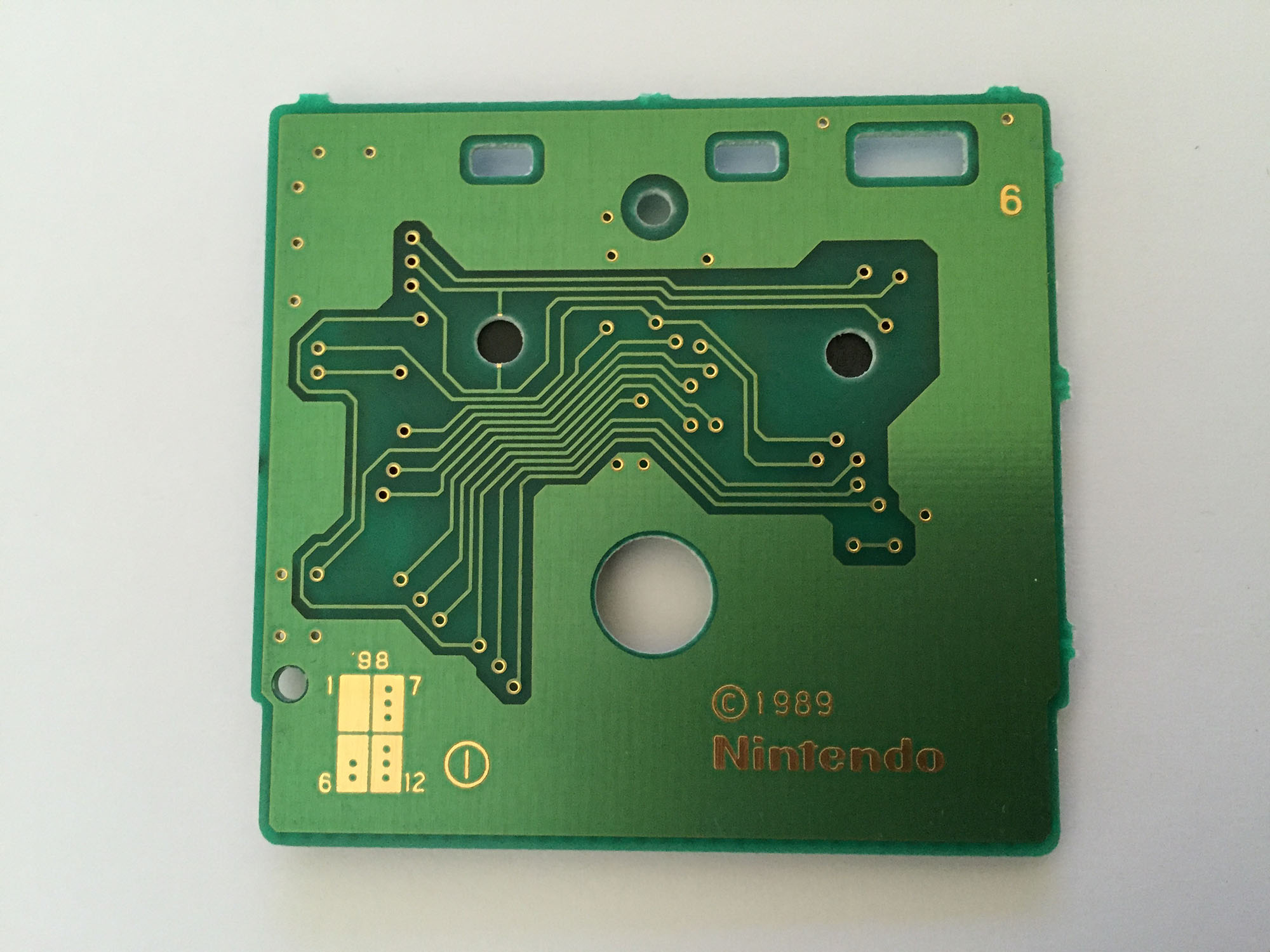 FIFA International Soccer EUR-1 Back of the PCB