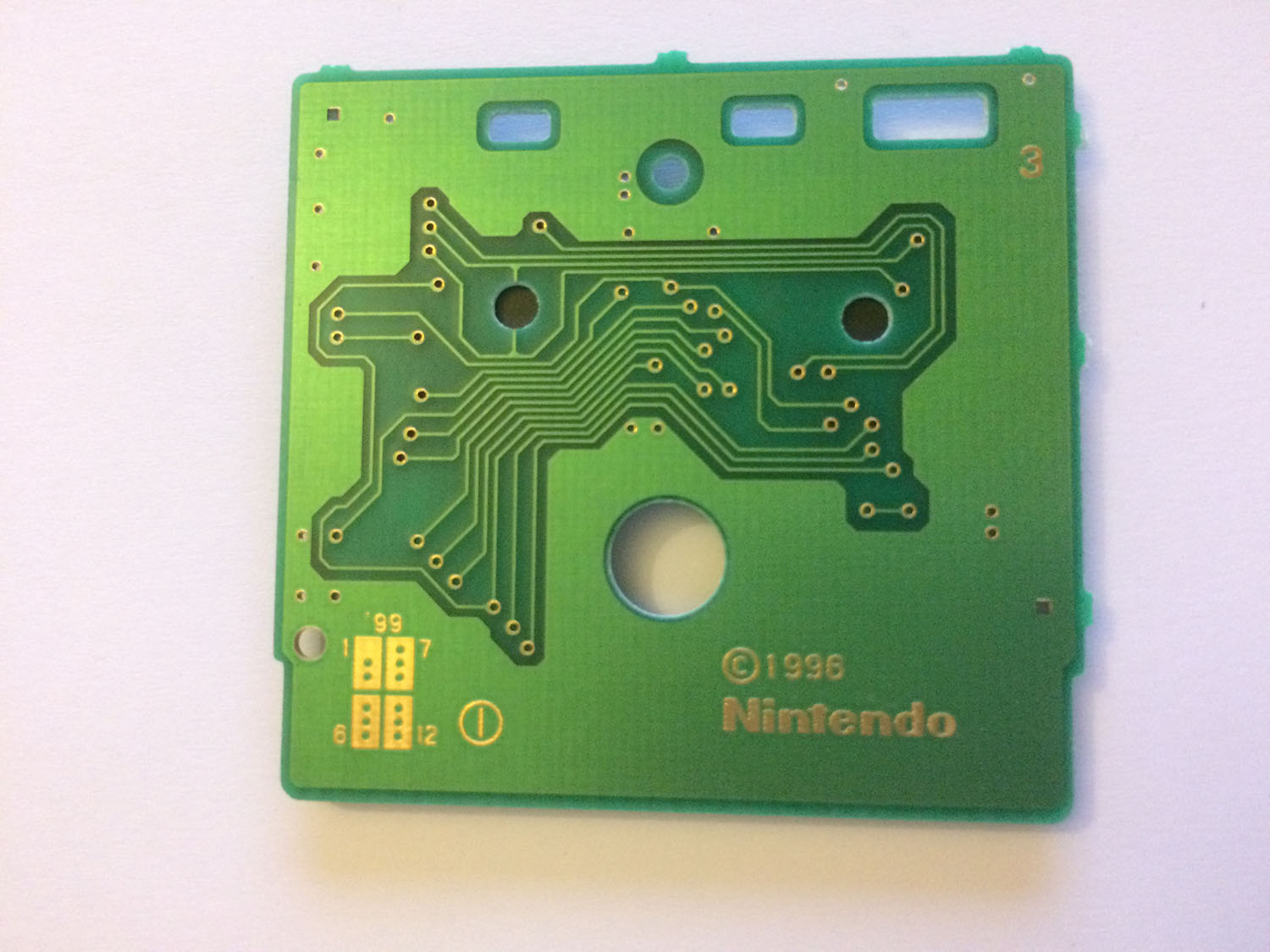 Mortal Kombat & Mortal Kombat II EUR-1 Back of the PCB