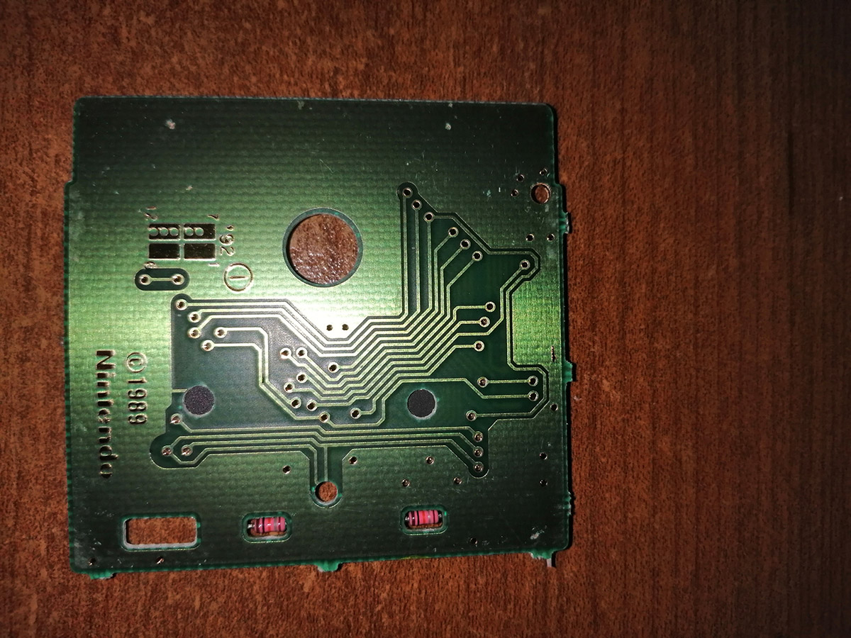 Double Dragon GPS Back of the PCB