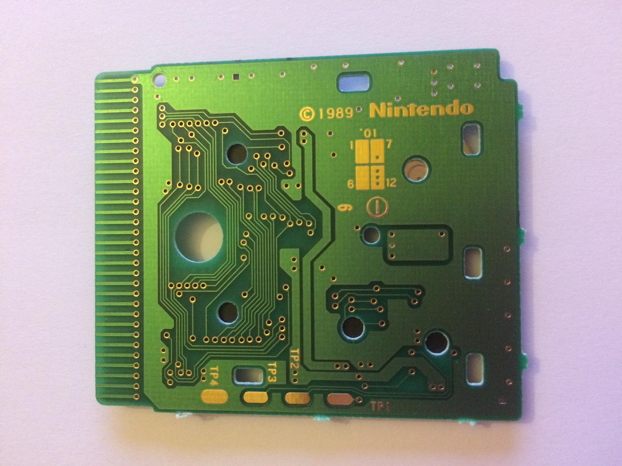 Donkey Kong Land 2 NEU6-4 Back of the PCB