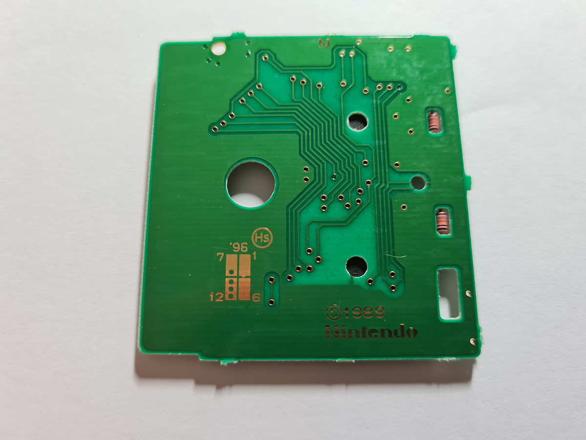 Eitango Target 1900 JPN Back of the PCB