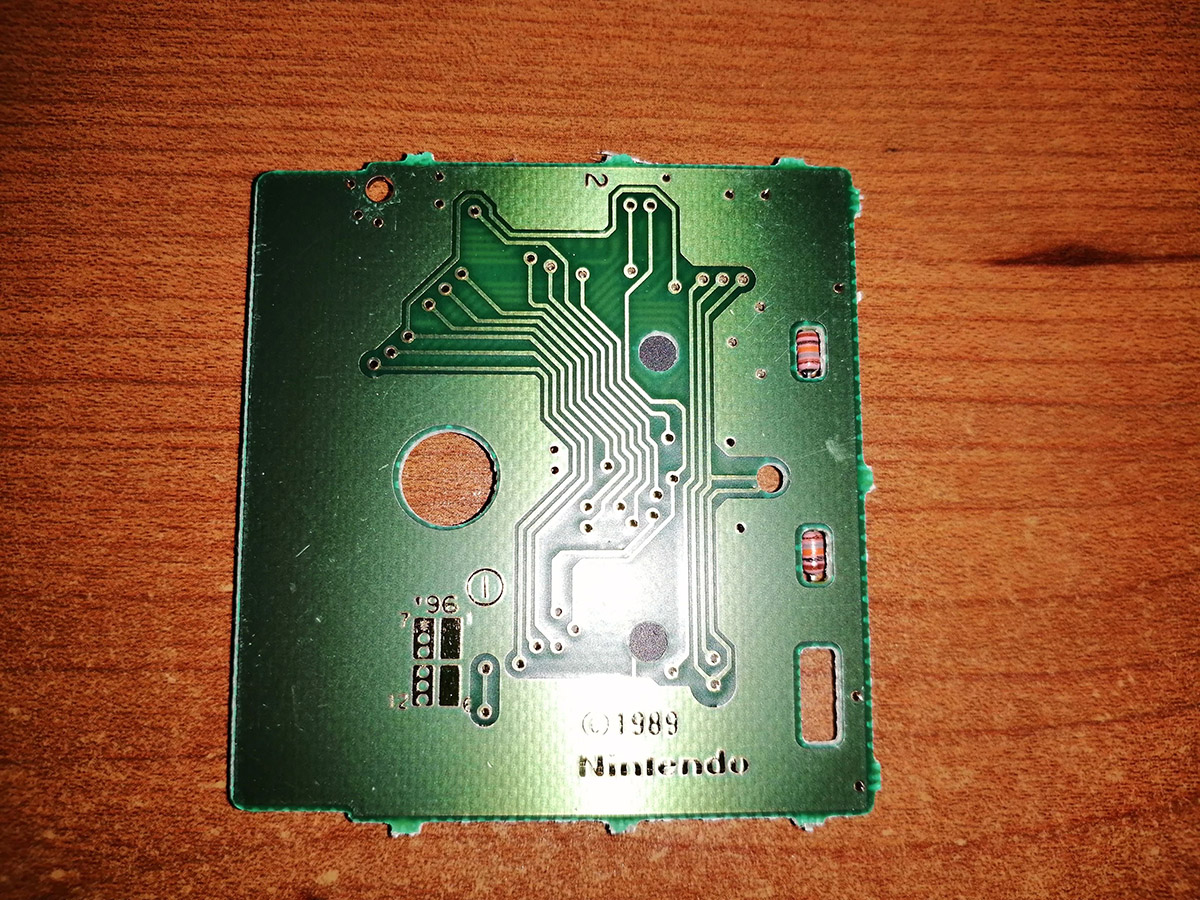 Smurfs Travel the World (the) EUR Back of the PCB