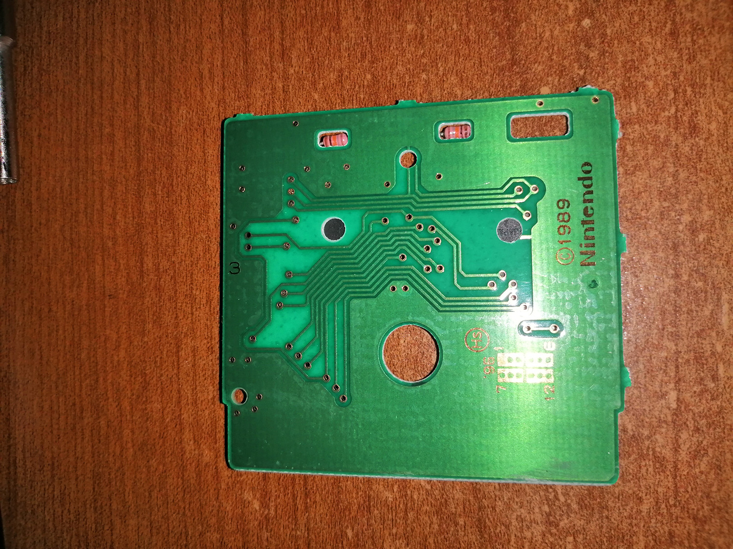 Tintin au Tibet EUR Back of the PCB