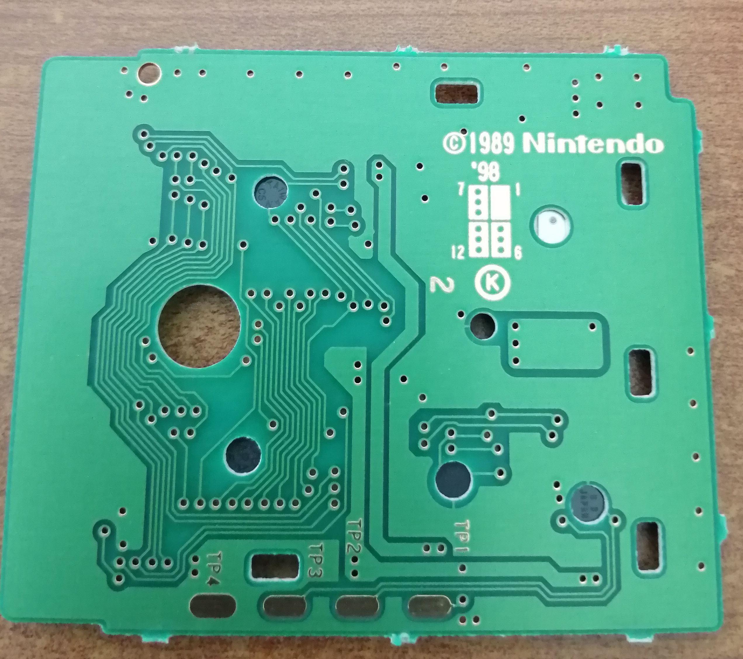 Donkey Kong Land III NEAI Back of the PCB