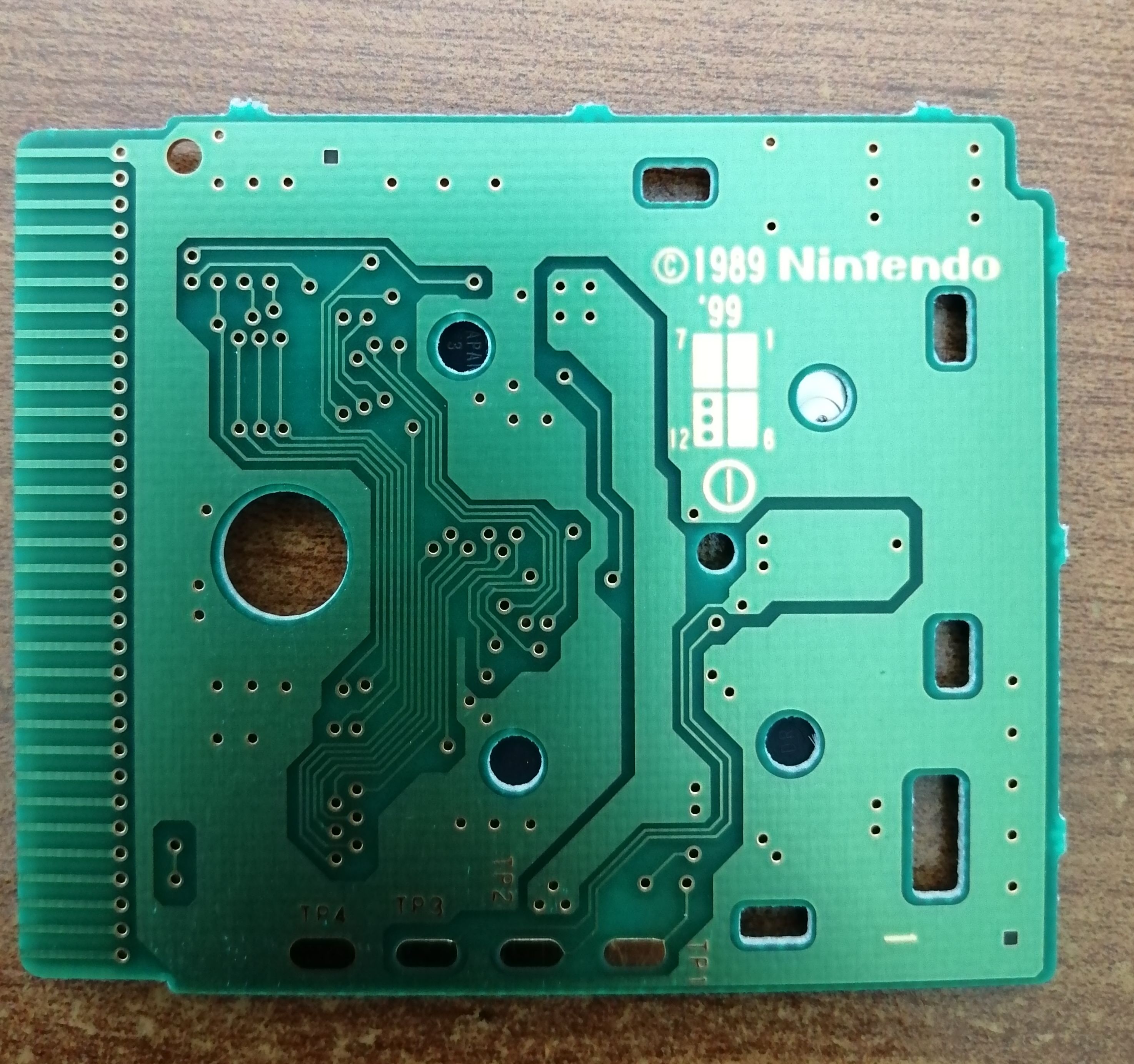 F-1 Race NEU6-2 Back of the PCB