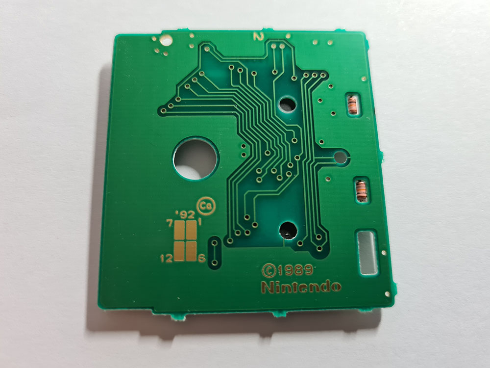 Hoshi no Kirby JPN Back of the PCB