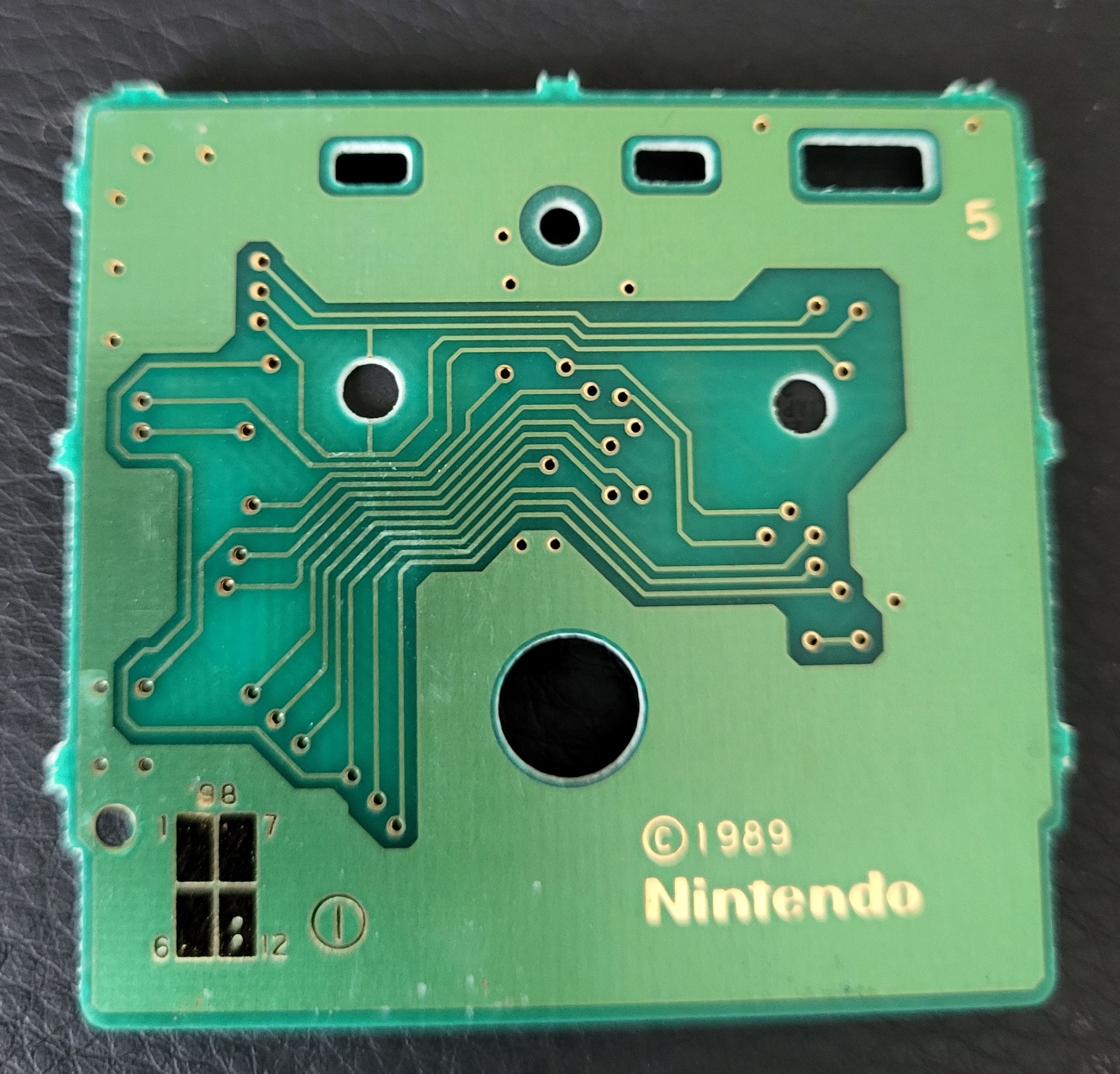 Casper EUR-1 Back of the PCB