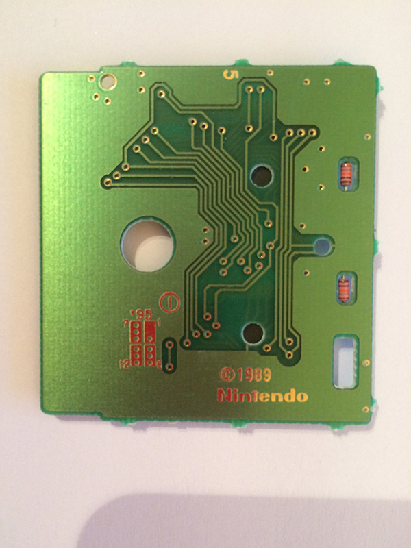 Soccer NOE-1 Back of the PCB