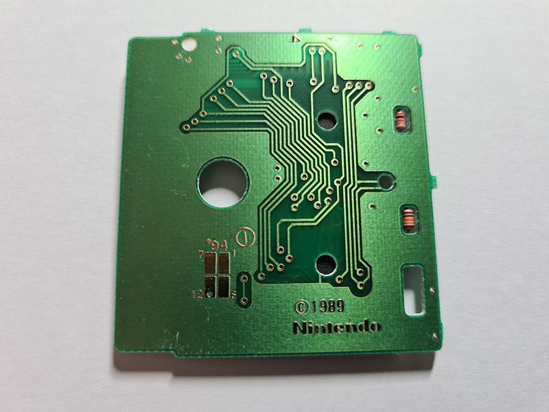 Smurfs (the) UKV Back of the PCB