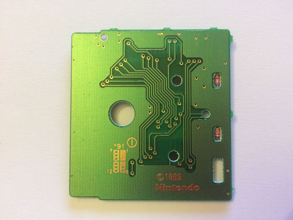 Hunt for Red October (the) USA Back of the PCB