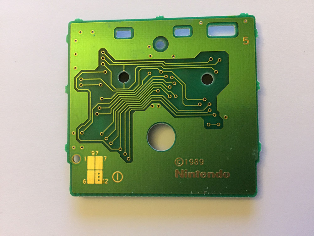 Chase H.Q. USA-1 Back of the PCB