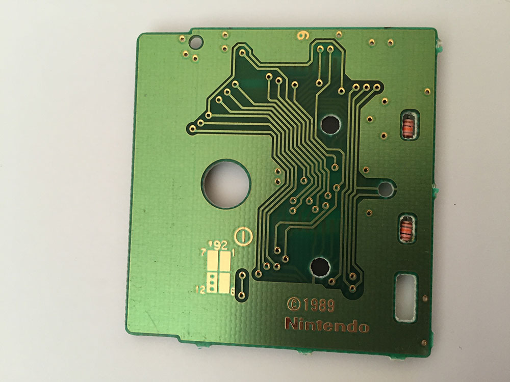 Jetsons Robot Panic (the) USA Back of the PCB