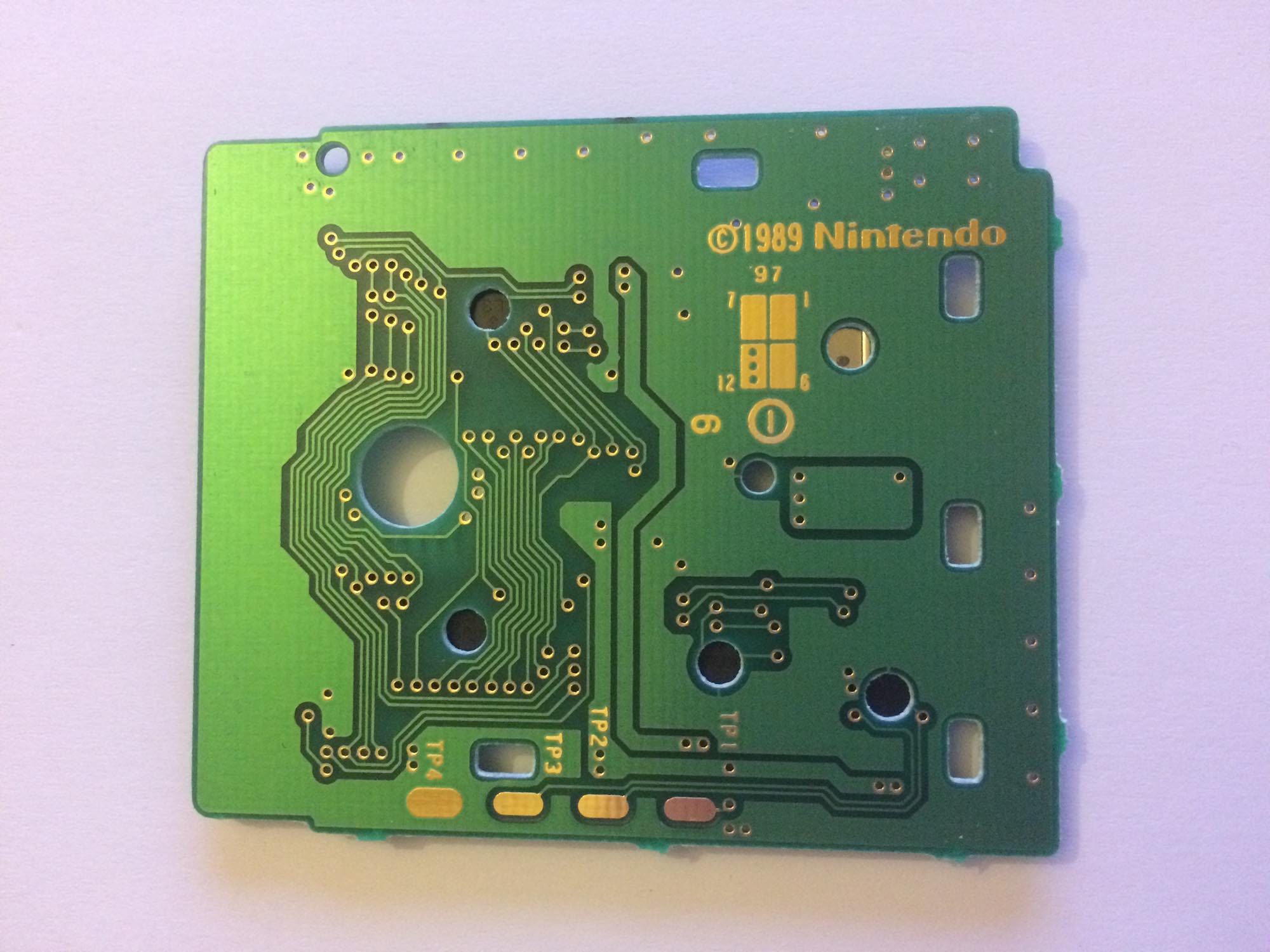 Donkey Kong Land III NFAH Back of the PCB