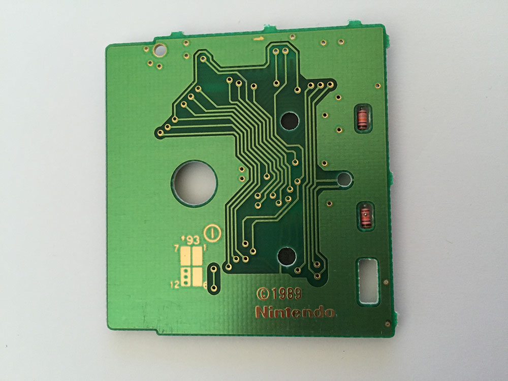 Adventure Island II UKV Back of the PCB