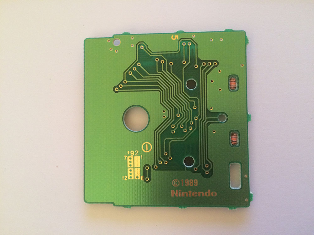 Star Saver (die Abenteuer von) NOE Back of the PCB