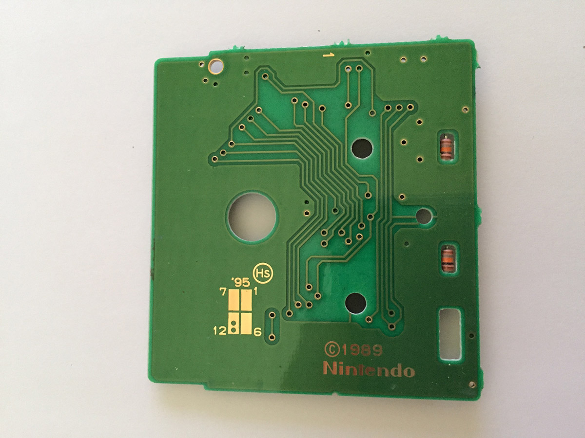 Duck Tales 2 (Disney's) FRG Back of the PCB