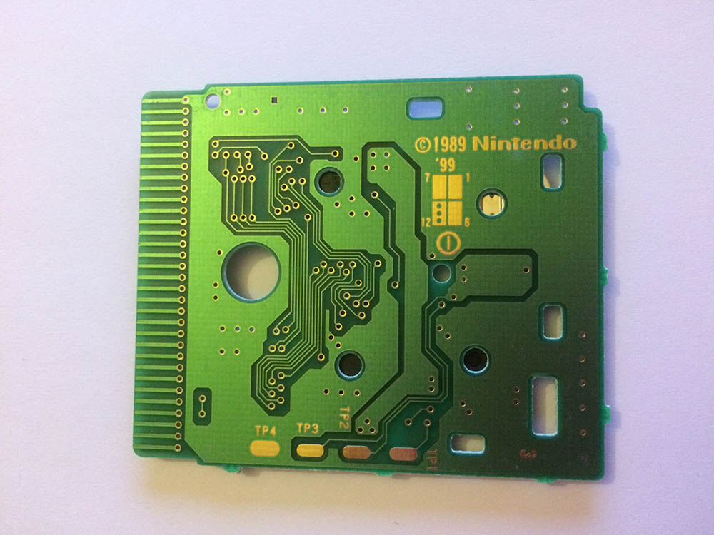 F-1 Race ITA Back of the PCB