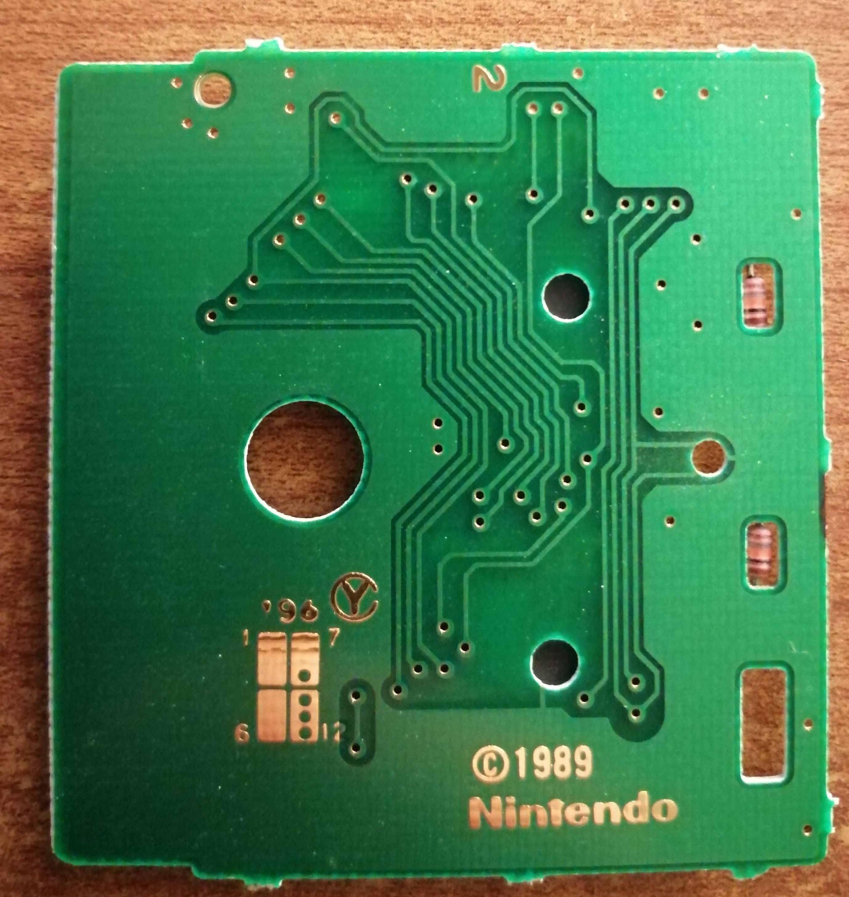 FIFA Soccer 96 EUR-1 Back of the PCB