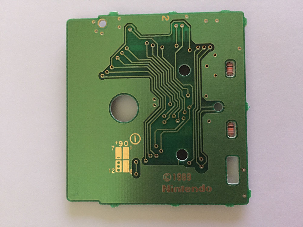 Fist of the North Star USA Back of the PCB