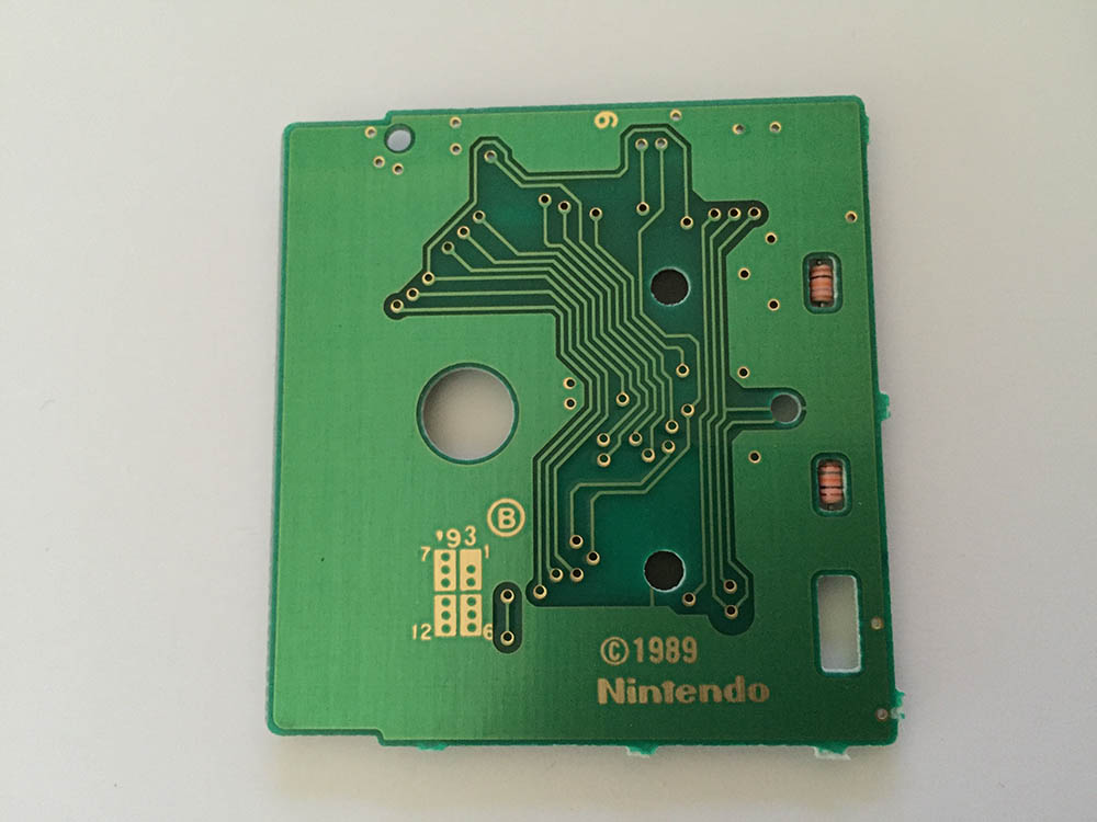 Flintstones King Rock Treasure Island (the) ITA Back of the PCB