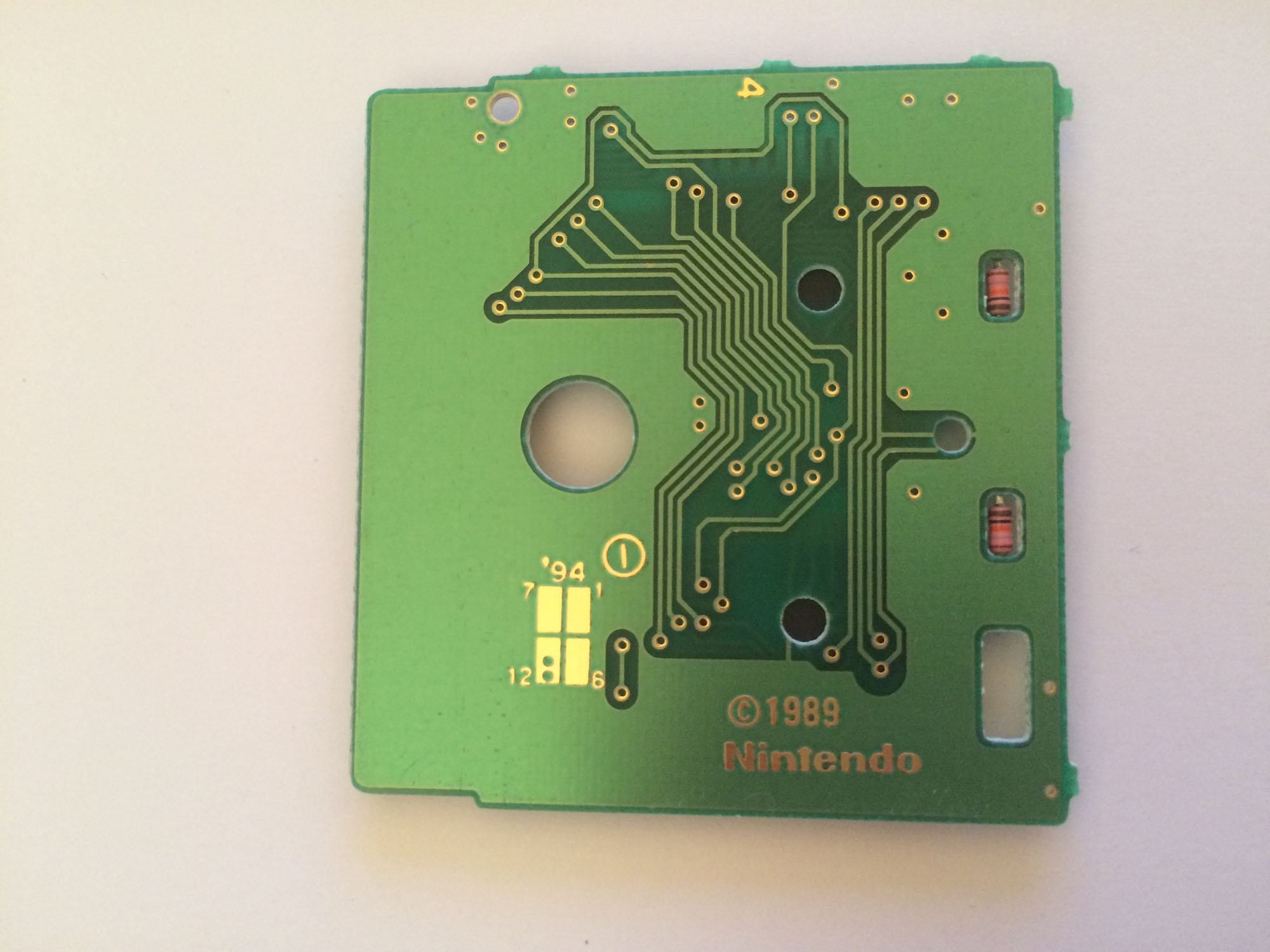 Flintstones (the) EUR Back of the PCB