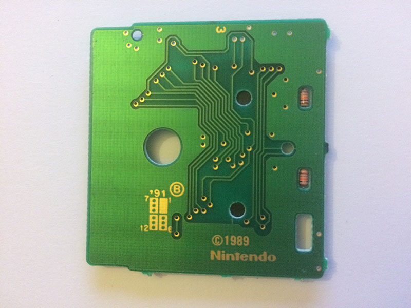 Go! Go! Tank USA Back of the PCB