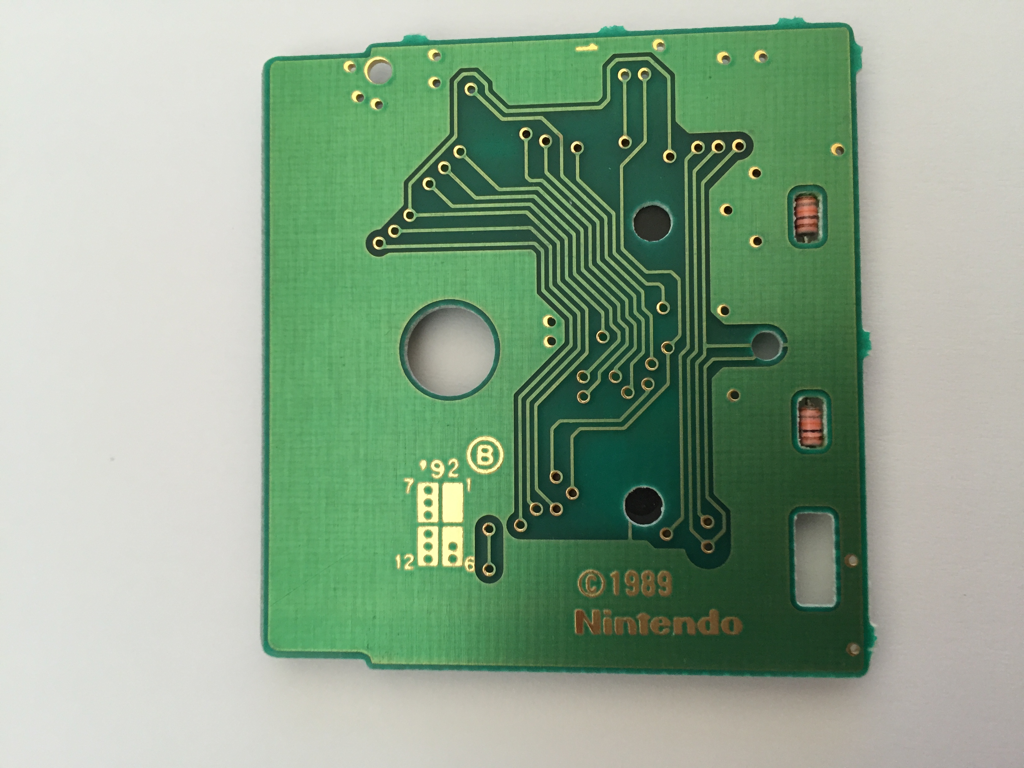 Jordan vs Bird One on One UKV Back of the PCB