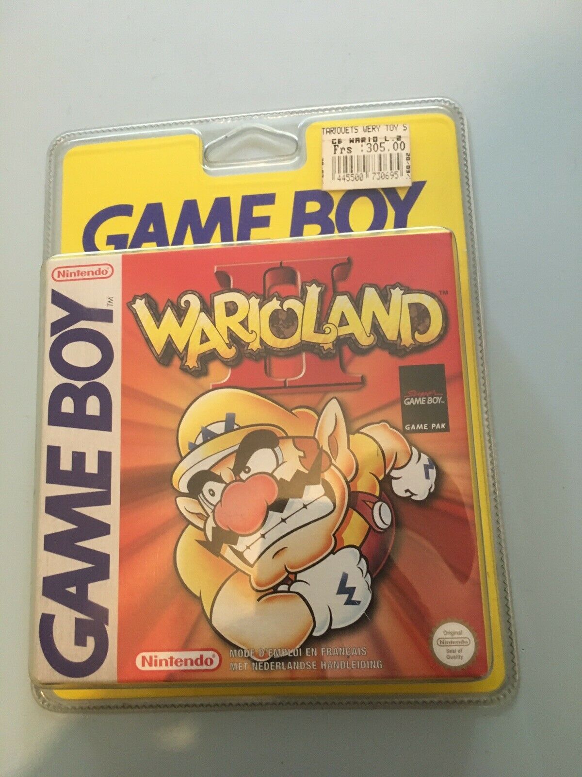 Wario Land II NFAH Blistered version