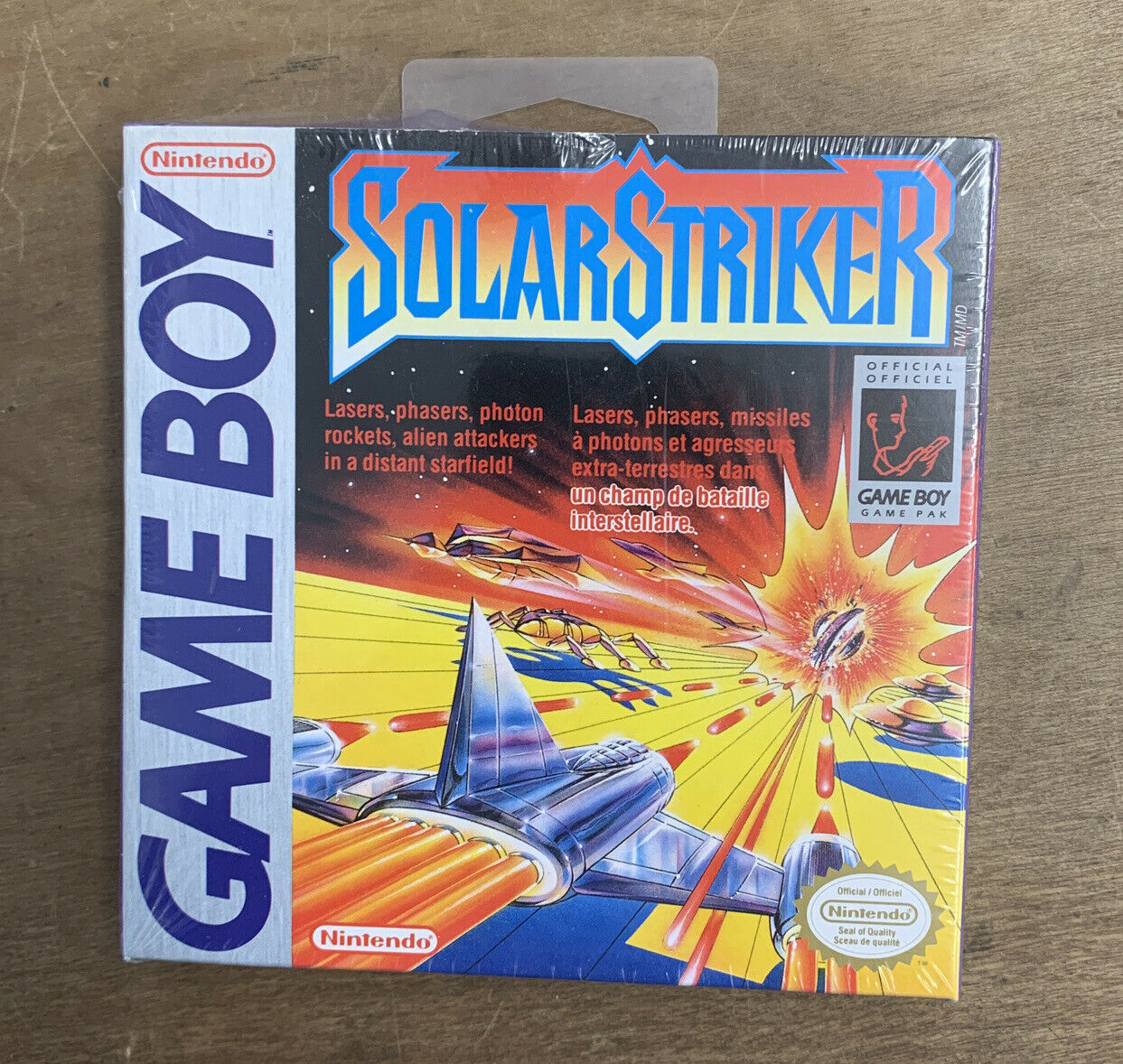 Solar Striker CAN Blistered version