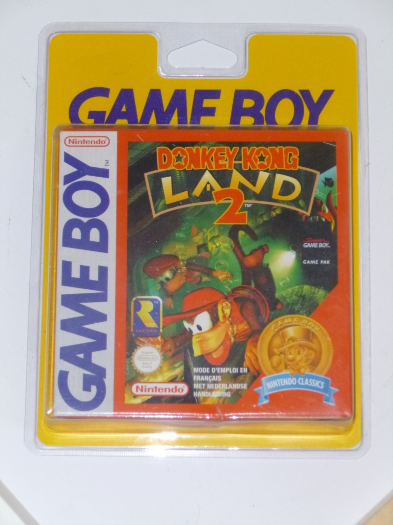 Donkey Kong Land 2 NFAH Blistered version