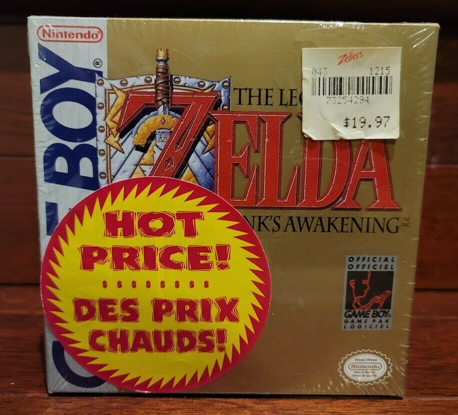 Legend of Zelda Link's Awakening (the) CAN Blistered version