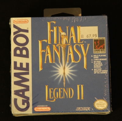 Final Fantasy Legend II USA-1 Blistered version