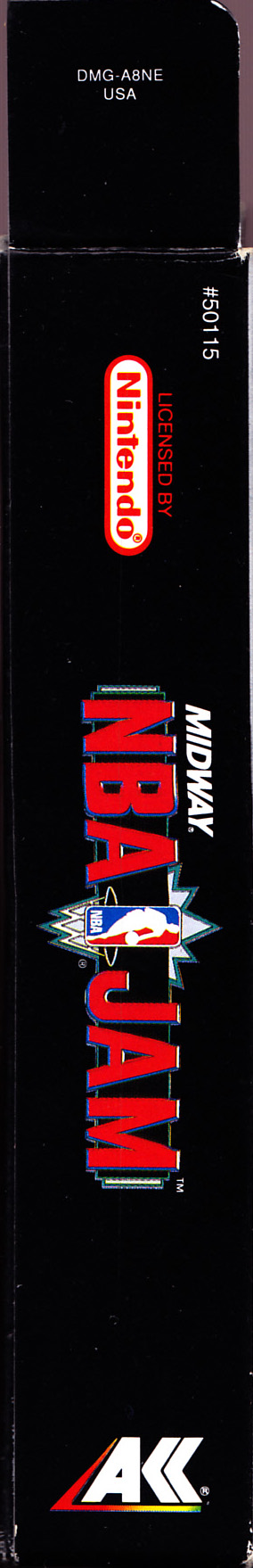 NBA Jam USA Box left site